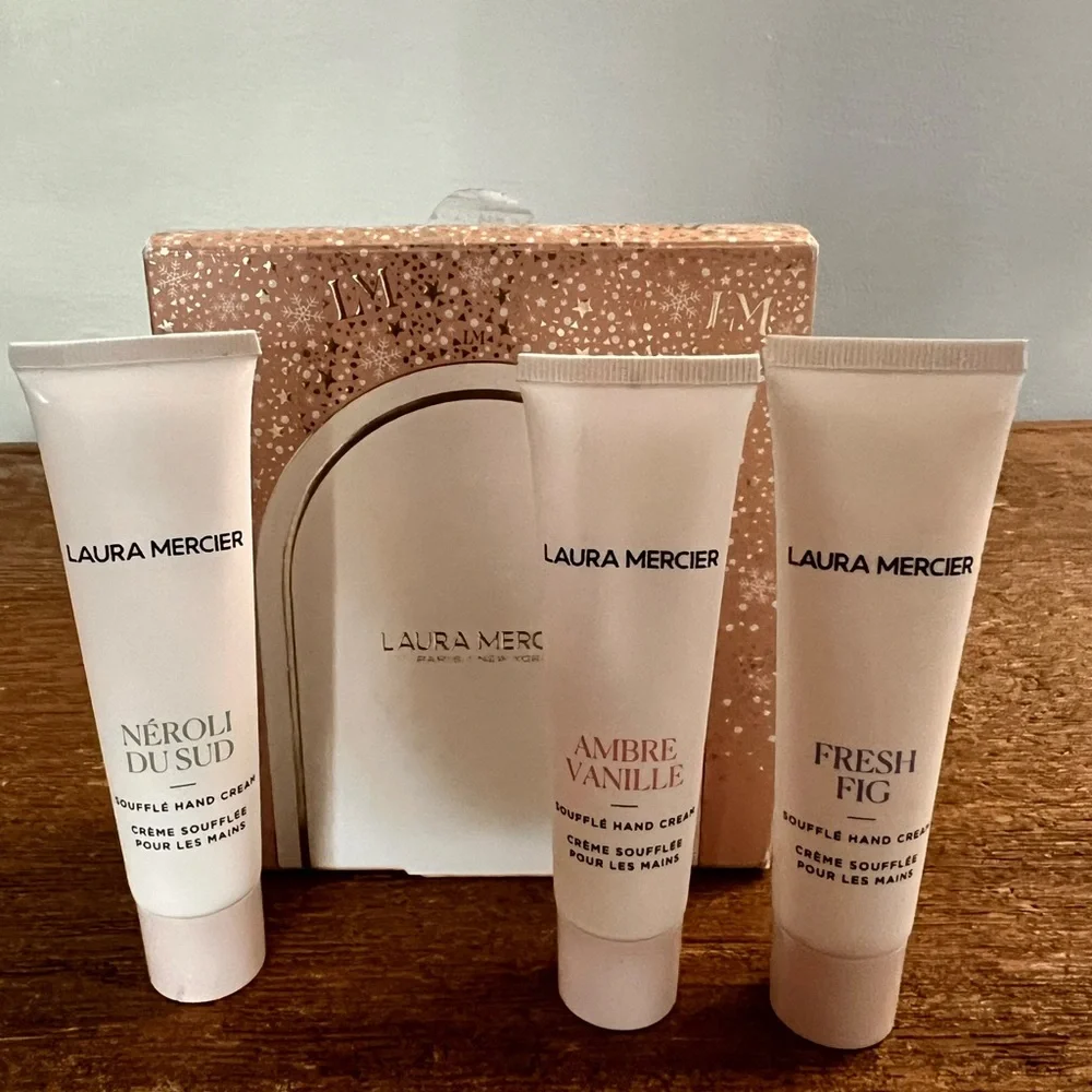 Laura Mercier Decadent Dreams Soufflé Hand Cream Trio